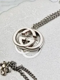 【超美品】GUCCI ペンダント トップ925＋社外チェーン 男女兼用