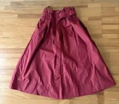ユニクロ　コットンギャザースカート