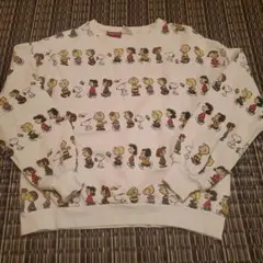 ZARA ザラキッズ スヌーピー トレーナー スウェット 140 スヌーピー総柄