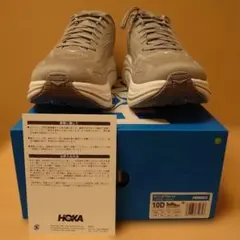 HOKA M CLIFTON 10 28cm グレイ スニーカーのサムネイル