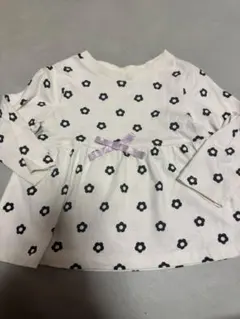 アプレレクール　花柄チュニック　80cm