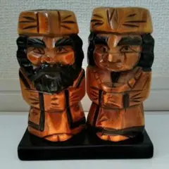 北海道アイヌ木彫りニポポ人形