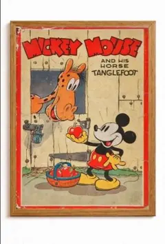 ミッキーマウス フォトフレーム A4サイズインテリア