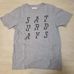 SATURDAYS NEW YORK CITY Tシャツ Mサイズ グレー