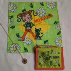 【✧当時品✧】ご近所物語　パスケース＆ハンカチ