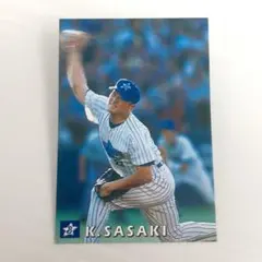 1998年 佐々木主浩 大魔人 横浜ベイスターズ カルビープロ野球カード