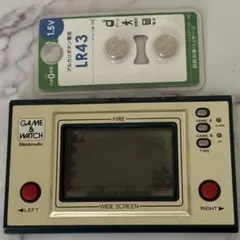 ゲーム＆ウォッチ　ファイア　ニンテンドーNintendo任天堂　メンテナンス済み ゲーム＆ウォッチ ファイア 任天堂 ニンテンドー メンテナンス済み