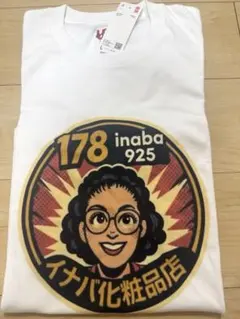 ユニクロ✖️イナバ化粧品店　Tシャツ　トート　稲葉浩志　ステッカー　チラシ　XL ユニクロ✖️イナバ化粧品店 Tシャツ トート 稲葉浩志 ステッカー