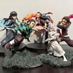 鬼滅の刃 フィギュア5体セット 【炭治郎、禰豆子、無一郎、炭治郎&累】