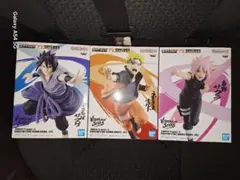 NARUTO　サスケ、ナルト、サクラ　3体セット