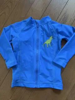 hakka baby ベビー水着 ラッシュガードSS 青 (80-90cm)