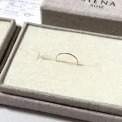 SIENA ROSE シエナロゼ　ワイヤーリング　k10 10金　1本