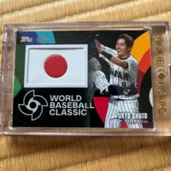 2023 Topps Japan Edition 周東佑京選手 パッチカード