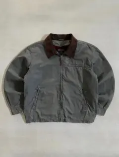 90年代頃のWoolrich ウールリッチ　デトロイトジャケット 80's~90's Woolrich Black Denim Hunting Jacket 80年代 ウールリッチ