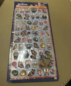 ボンボンドロップシールミニ ズートピア ディズニー