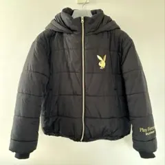 【美品】PLAYBOY ダウンジャケット 160 ブラック
