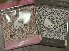 ハローキティ レオパード柄巾着 2色セット
