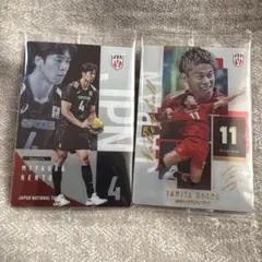 バレーボール 日本代表 ウエハース 2枚セット