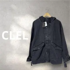 新品タグ付き CLEL★オーバーサイズ デニムマウンテンパーカー デニジャケ