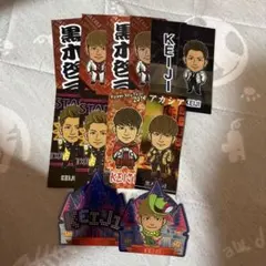 黒木啓司　千社札ステッカー　12枚セット