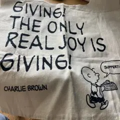 チャーリー・ブラウン スヌーピー エコバッグ