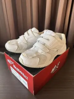 瞬足 JE-490 白/白 20.5EE