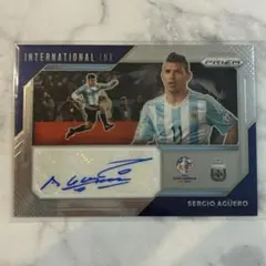 Panini prizm アグエロ　サイン　auto