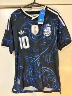 アルゼンチン代表 メッシ 長袖 アウェイユニフォーム 10番 - メルカリ