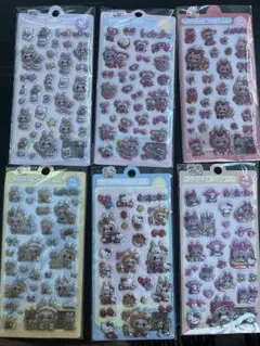 BON BON DROPラブブ ぷくぷくシール キティちゃん他