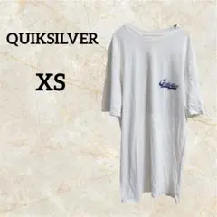 QUIKSILVER ホワイト Tシャツ ホワイト カジュアル ゆったりめXSのサムネイル