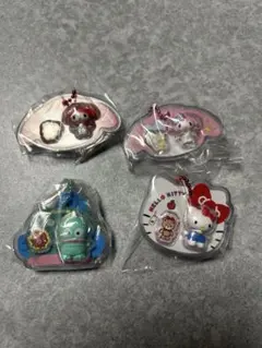 サンリオ パッケージ チャーム チョコボーロ マイメロディ キティ ハンギョドン