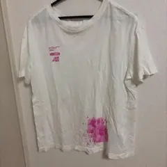 NIKE AIR MAX 半袖Tシャツ ホワイト×ピンクのサムネイル