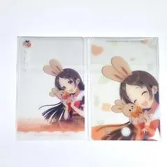 学園アイドルマスター　学マス　GIGO　ノベルティ　クリアカード　千奈