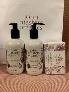 john masters organics  ボディセット　フィグ＆ベチバー