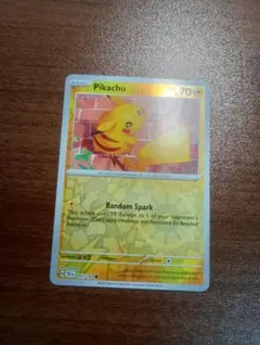 ポケモンカード ポケカ ピカチュウ リバースホロ 英語版 正規品 - メルカリ
