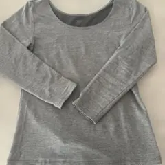 HEATTECH グレー 長袖Tシャツ Mサイズ