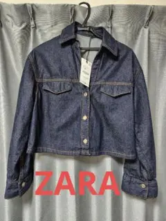 ZARA デニムジャケット ショート丈 Sサイズ