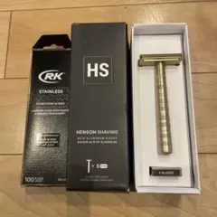 ヘンソンシェービング　深剃りタイプ HS メンズ剃刀 ブラック ヘンソンシェービング 深剃りタイプ HS メンズ剃刀 ブラック - メルカリ