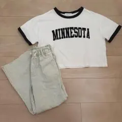 女の子ZARA バースデイ2点セット130-140