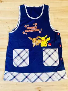 ポケットモンスター ピカチュウ イーブイ エプロン M〜Lサイズ 保育士のサムネイル