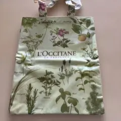 L'Occitane 植物柄 トートバッグ