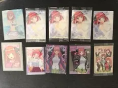 五等分の花嫁　中野二乃　カードまとめ売り