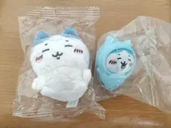 ハチワレ 「ちいかわ おきがえパジャママスコット」＋ハチワレマスコット　新品