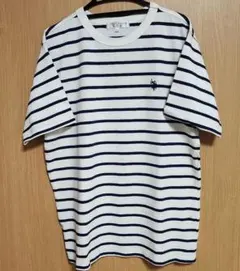 メンズ　ストライプ 半袖Tシャツ 　女性の方もOK❗