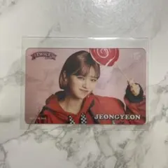 TWICE ジョンヨン クリアカード candy pop