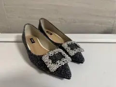 OHGA ビジューパンプス　22.5