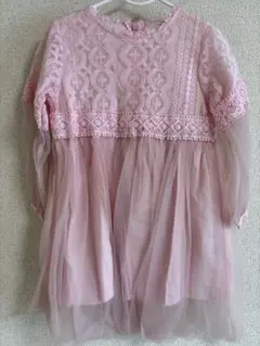 PuchiHapi キッズ　110cm フォーマル　ワンピース　ピンク