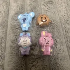 BT21 フォトフレームマスコット4点セット