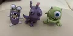 モンスターキャラクター カプセルトイ 3体セット