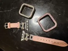 Apple Watch用ストーン付きバンド42mm